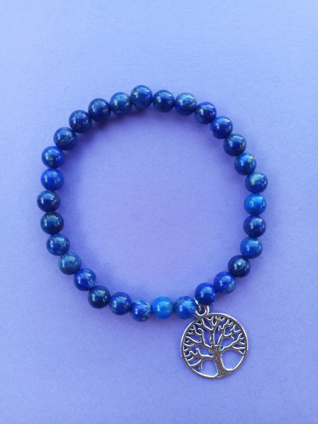 Bracelet Lapis lazuli / Arbre de vie